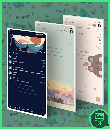 Tema & Wallpaper untuk Chat Screen 3
