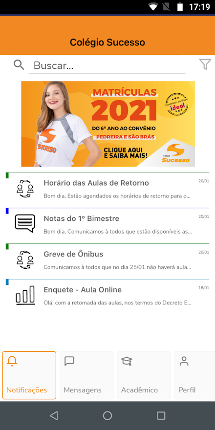 Colégio Sucesso Edu Screen 2