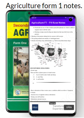Android application Agriculture: Notes handbook screenshort