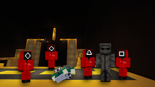 Squid Game skins for Minecraft