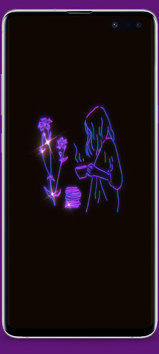 neon cool wallpaper 4k