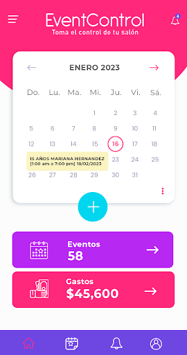 EventControl Screen 3