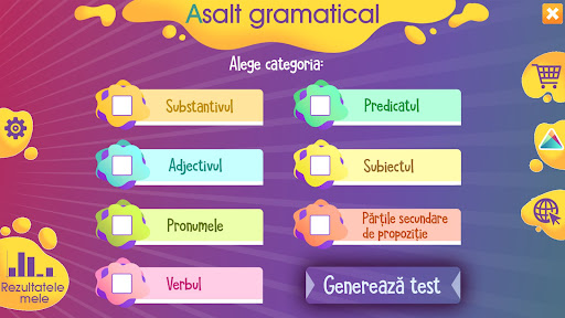 Android application Asalt gramatical clasa a IV-a screenshort