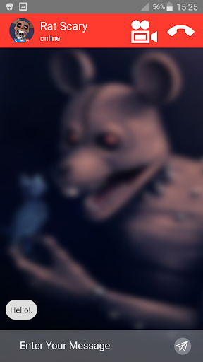 Rat Scary 3AM Fake Video Call