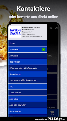 Taverna Kavala Göttingen Screen 3