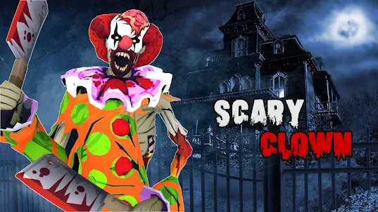 Scary Horror Clown: Ghost Game
