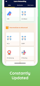 Captura de Pantalla 4 Learn Networking Offline CCNA android