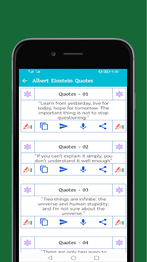 Android application Motivation by legend : Quotes screenshort
