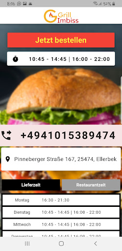 Grill Imbiss Ellerbek Screen 2