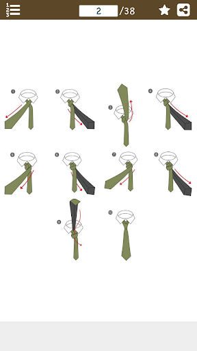 Tie a TIE - Learn Step by Step Screen 3