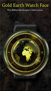 WFAM Gold Earth Watch Face