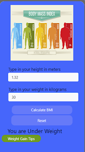 BMI Calculator by Arshi