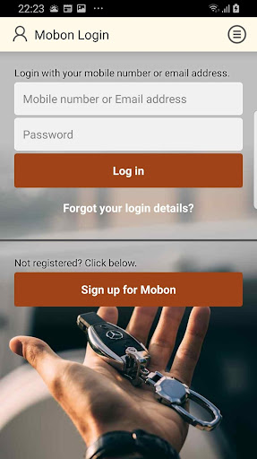 Android application Mobon screenshort
