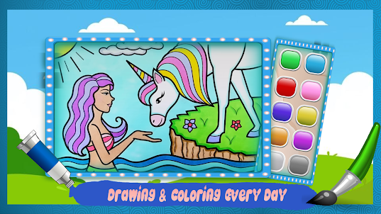 Game Drawing And Coloring