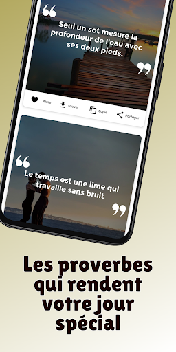 Meilleurs Proverbes Français Screen 3