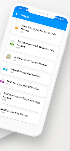 Sample file downloader Screen 3