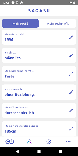 Android application SAGASU screenshort
