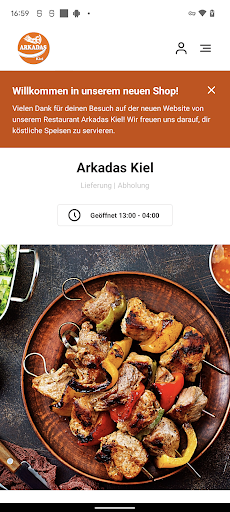 Android application Arkadas Kiel screenshort