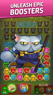 Cat Force PvP Match 3 Puzzle Game v0.45.0 Mod Apk (Unlimited Money/Energy) Free For Android 3