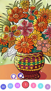 Coloring by Number: HD Picture Varies with device APK screenshots 21
