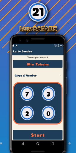 Android application Wega di Number Bonaire screenshort