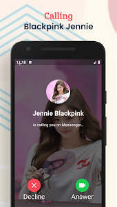Jennie Blackpink chat falso
