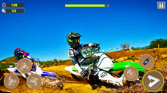 Moto Dirt Bike Stunt-Spiele