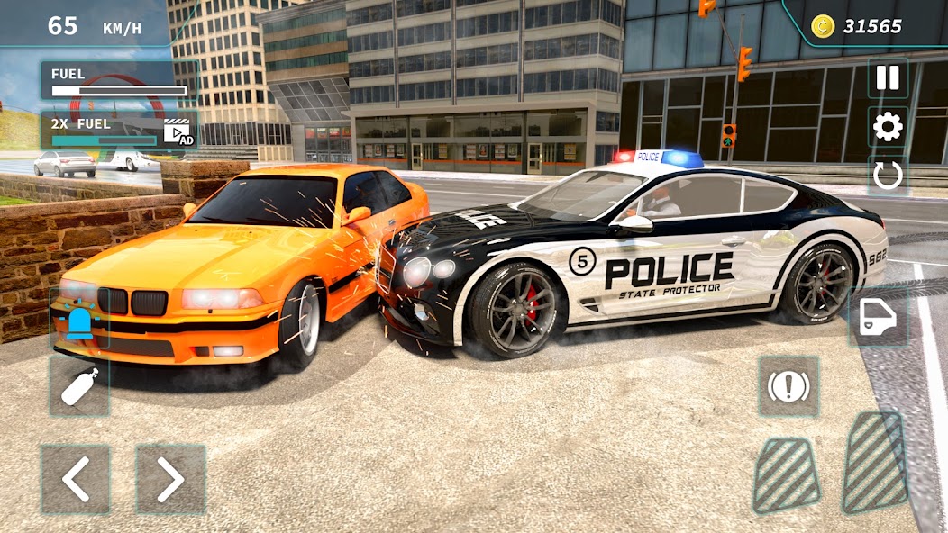 Police Real Chase Car Simulato 10 APK + Mod (Unlimited money) إلى عن على ذكري المظهر