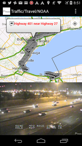 Ontario Traffic Cameras Screen 2