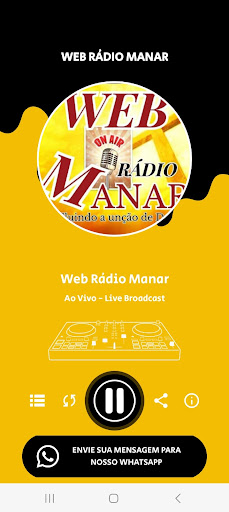 Web Rádio Manar Screen 2