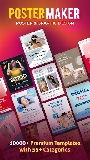Poster Maker : Flyer Maker Screenshot 1 - AppWisp.com