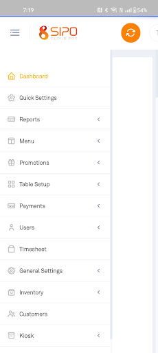 Sipo Admin Screen 2