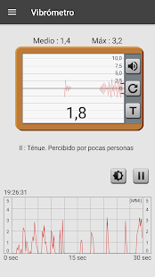 Sismómetro：vibrómetro Screenshot