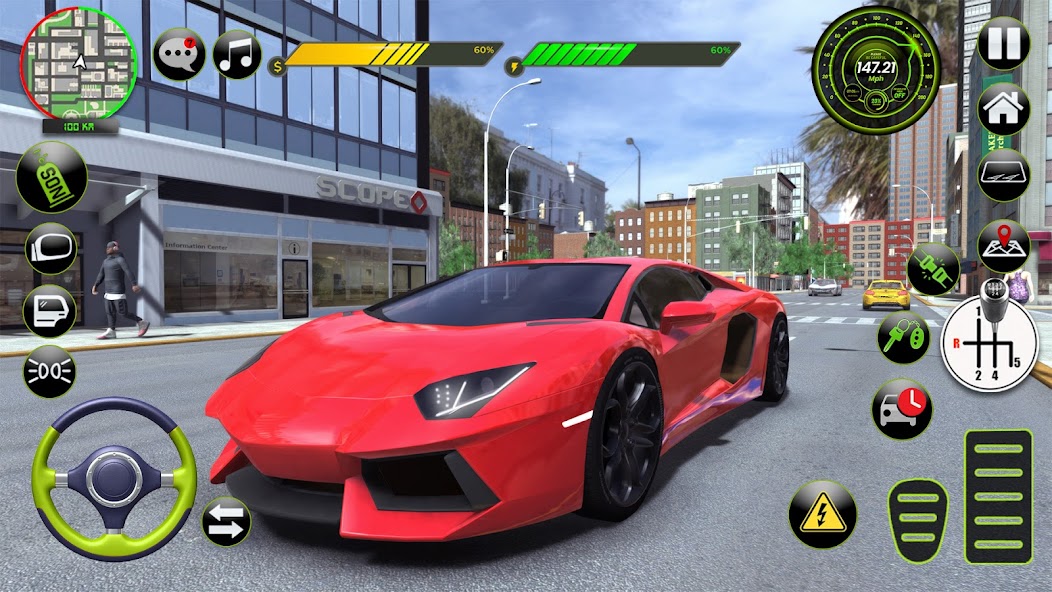 Mobil Lamb Balap - car games 1.48 APK + Mod (Unlimited money) untuk android