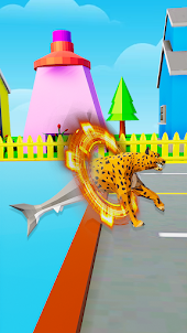 Animal Transform Shift Race 3D