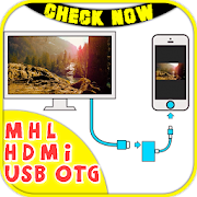 MHL CHECKER - hdmi adapter for android to TV