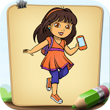 How to Draw Dora and Friends icon