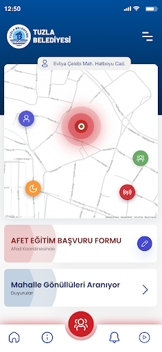 Android application Tuzla Acil screenshort