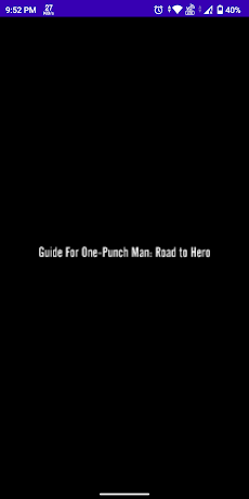 Guide For One-Punch Man: Road to Heroのおすすめ画像1