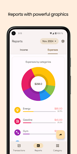 Finance Pro: Expense control Screen 3