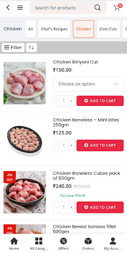 The Meatery - Meat Delivery Screen 3