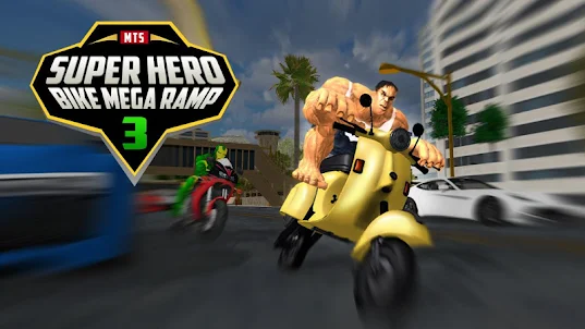 Super Hero Bike Mega Ramp 3