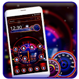 Neon Speedometer Theme icon