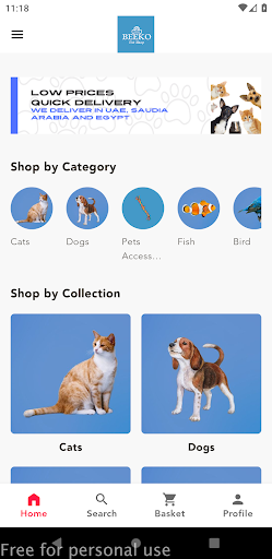 Android application Beeko Store screenshort