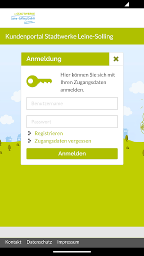 Stadtwerke Leine-Solling Screen 2