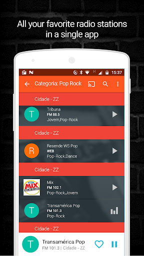 Android application British Columbia Radio Station screenshort