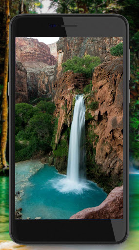 Mountains Waterfalls