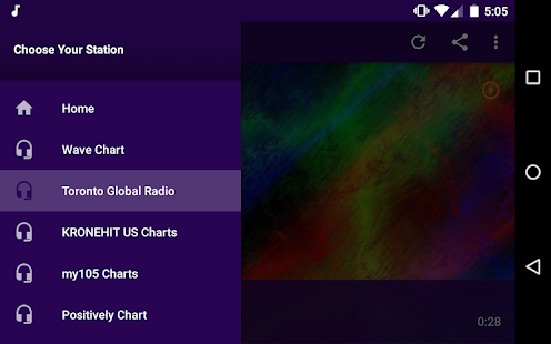 Free Radio Top Hits - The Late Screenshot