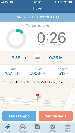 Android application RodaVaga screenshort