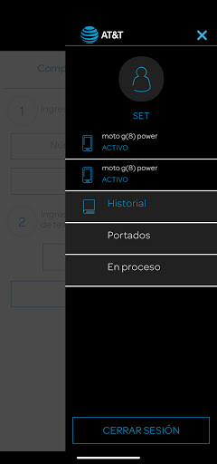 AT&T PORTABILIDAD V2 Screen 2